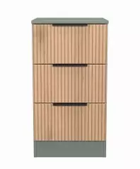 Jive 3 Drawer Bedside Chest